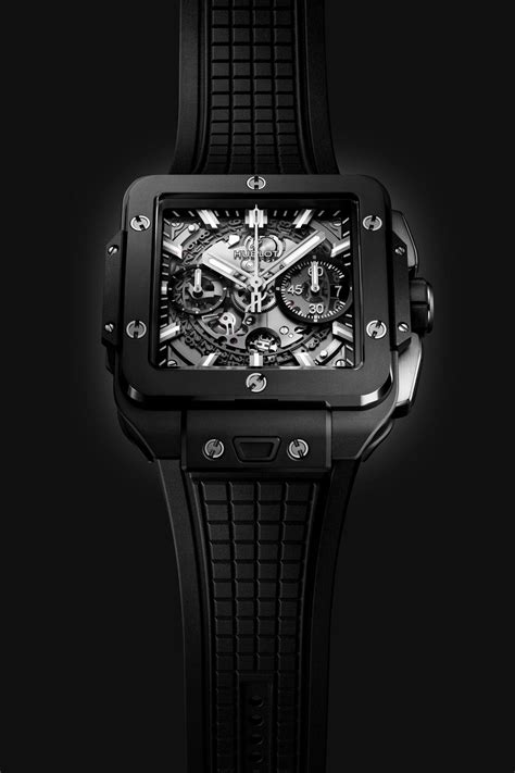 hublot square bang unico black magic|unico black magic 42mm.